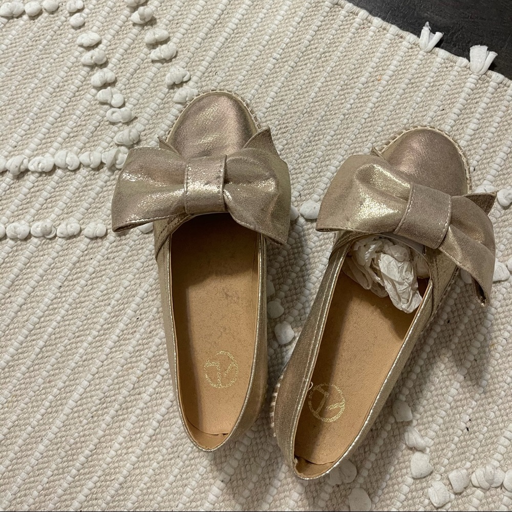 Rose gold shoes!